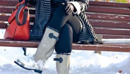 Winter boots ng hindi tinatagusan ng tubig