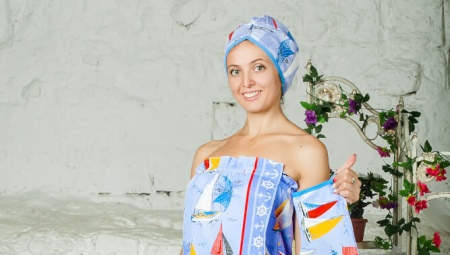 Pareo for baths and saunas
