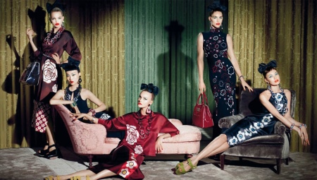 Damit ng estilo ng Oriental