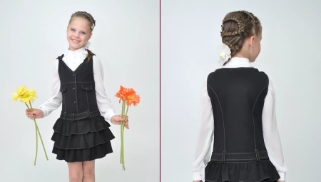 Pattern school sundress