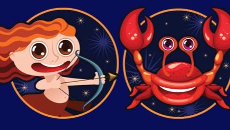 Kanser at Sagittarius: mga katangian at lihim ng magkakaugnay na mga relasyon