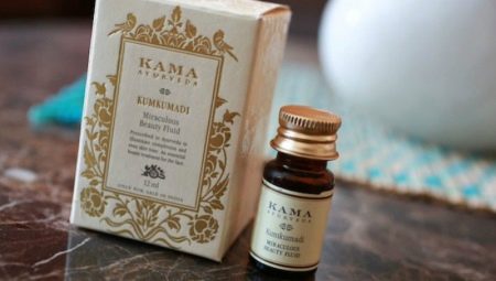 Kumkumadi oil: mga tampok at saklaw