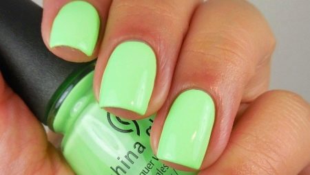 Mga naka-istilong ideya para sa disenyo ng dayap manicure