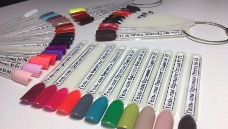 Pagpipilian ng gel varnishes Opsyon