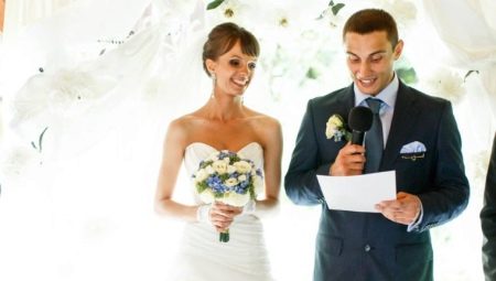 Thanks to the guests at the wedding from the young and their parents