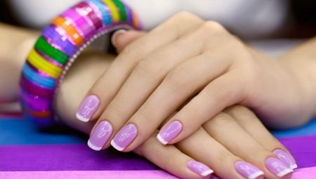 French manicure with shellac: design options and the subtleties of creating at home