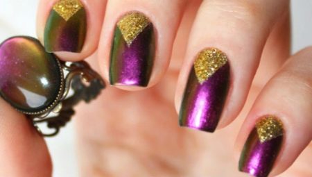 Chameleon gel polish: mga rekomendasyon para sa paggamit at mga pagpipilian sa disenyo