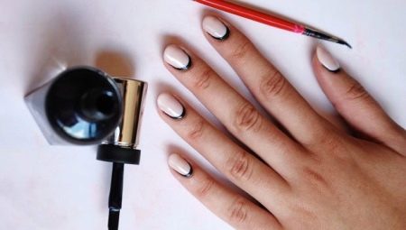 How to mask the regrown gel polish?
