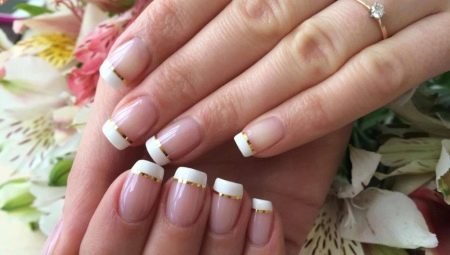 Classic French manicure: features and options