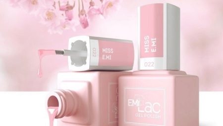 Features and color palette gel varnish E.MiLac