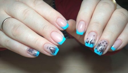 Mga Pagpipilian sa Pag-disenyo ng Manicure sa Pransya