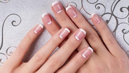 Mga uri ng French manicure