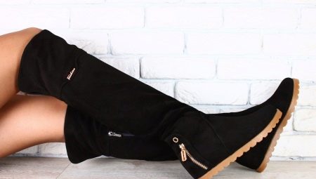 Mga suede boots na walang sakong: kung paano pipiliin at kung ano ang magsuot?