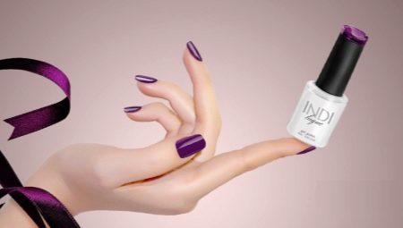 Indi Gel Polish: mga tampok, kulay palette at pamamaraan ng application