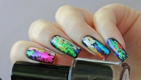 Paano gamitin ang nail foil na may gel polish?
