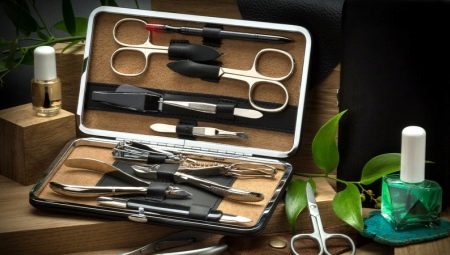 Zinger manicure sets: types, characteristics and application