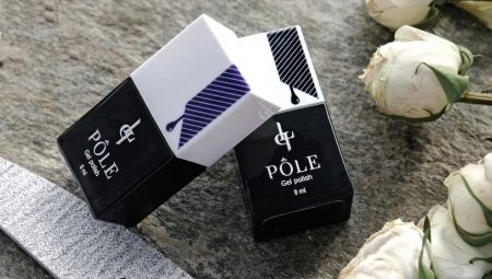Mga tampok at kulay palette gel polishes Pole