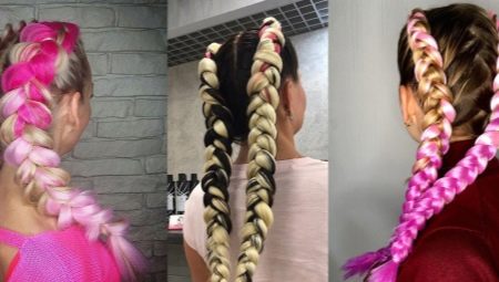 Boxing braids sa Kanekalon: mga uri at subtleties ng paglikha