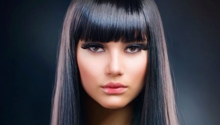 Angkop bangs para sa brunettes