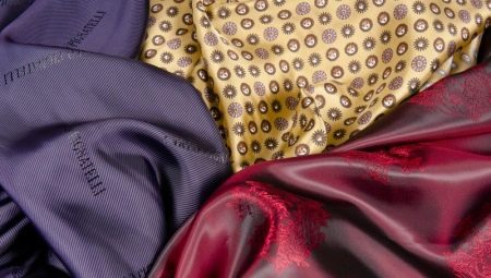 Lining fabric: types and rules of choice