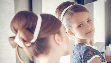 Mga pagpipilian sa Hairstyles para sa kindergarten sa prom