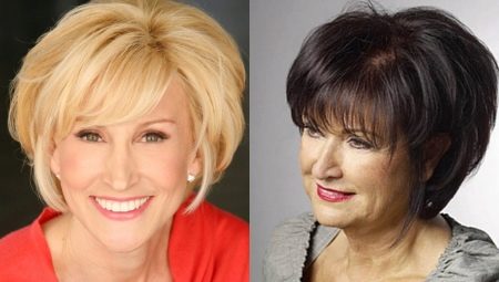 Anti-aging haircuts para sa mga kababaihan 50 taon at mas matanda
