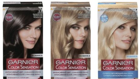 Mga tampok at paleta ng kulay ng buhok tinain Garnier