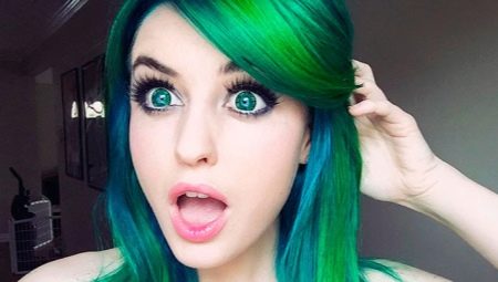 Green hair dye: mga tampok at mga lihim ng paggamit