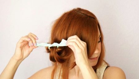 Paano kumislap ng buhok gamit ang mga tela?