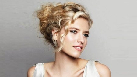 Hairstyles para sa medium buhok sa bahay