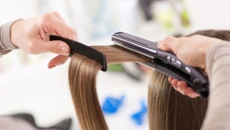 Nangangahulugan ng straightening buhok ng keratin