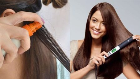 Thermal hair styling products: uri at tips para sa pagpili