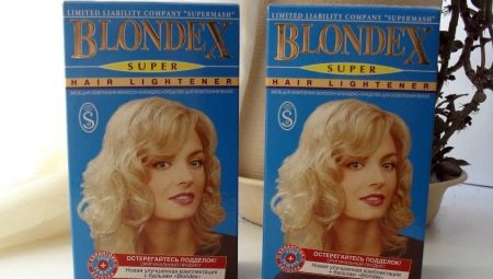 Ang mga tampok na paglilinaw ng buhok ay nangangahulugang Blondex