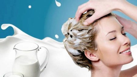 Nagpaputi ng kefir ng buhok