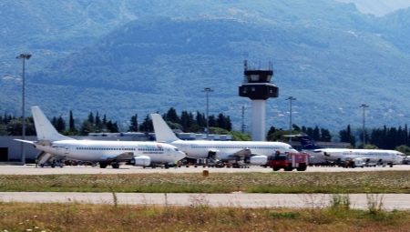 Listahan ng mga paliparan sa Montenegro