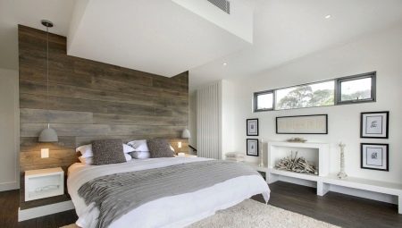 Bedroom design sa modernong estilo