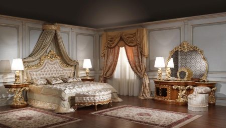 Baroque Bedroom: Ang Pinakamagandang Ideya sa Disenyo
