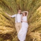 Rustic Wedding Dress - Natural Simple