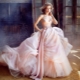 Ballroom wedding dresses - napaka curvaceous para sa princesses