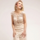 Evening dresses from guipure