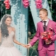 Pink dress sa kasal - para sa romantikong at magiliw na bride