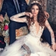 Mga naka-istilong kasal dresses sa 2019