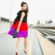 Dress A-line - style of freedom and comfort