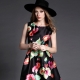 Knee Length Evening Dress