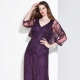 Wedding evening dresses for the full