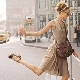 What can I wear with a beige dress?