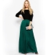 Skirt in the floor - elegance with notes of solemnity