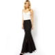 Long black skirts to the floor