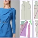 Popular dress patterns and modeling description