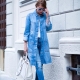 Long denim jackets